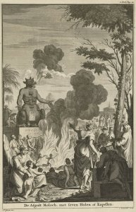 RP-P-1908-3420Mensenoffers voor de afgod Moloch, Jan Lamsvelt, after P. Goeree, 1684 - 1743.jpg