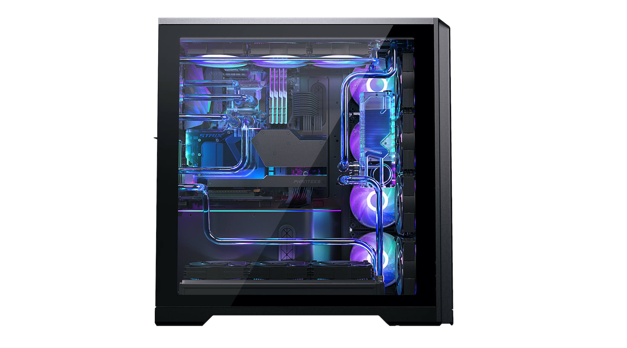 Pros 02. Phanteks Enthoo Pro 2. Phanteks Enthoo Pro 2 TG. Корпус ПК Фантекс для 2 ПК. Phanteks Enthoo Pro 2 TG RGB Black.