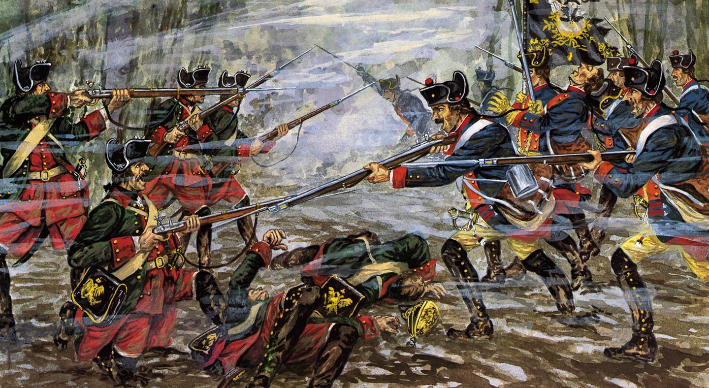 Русские против франции. Прусская армия в семилетней войне.